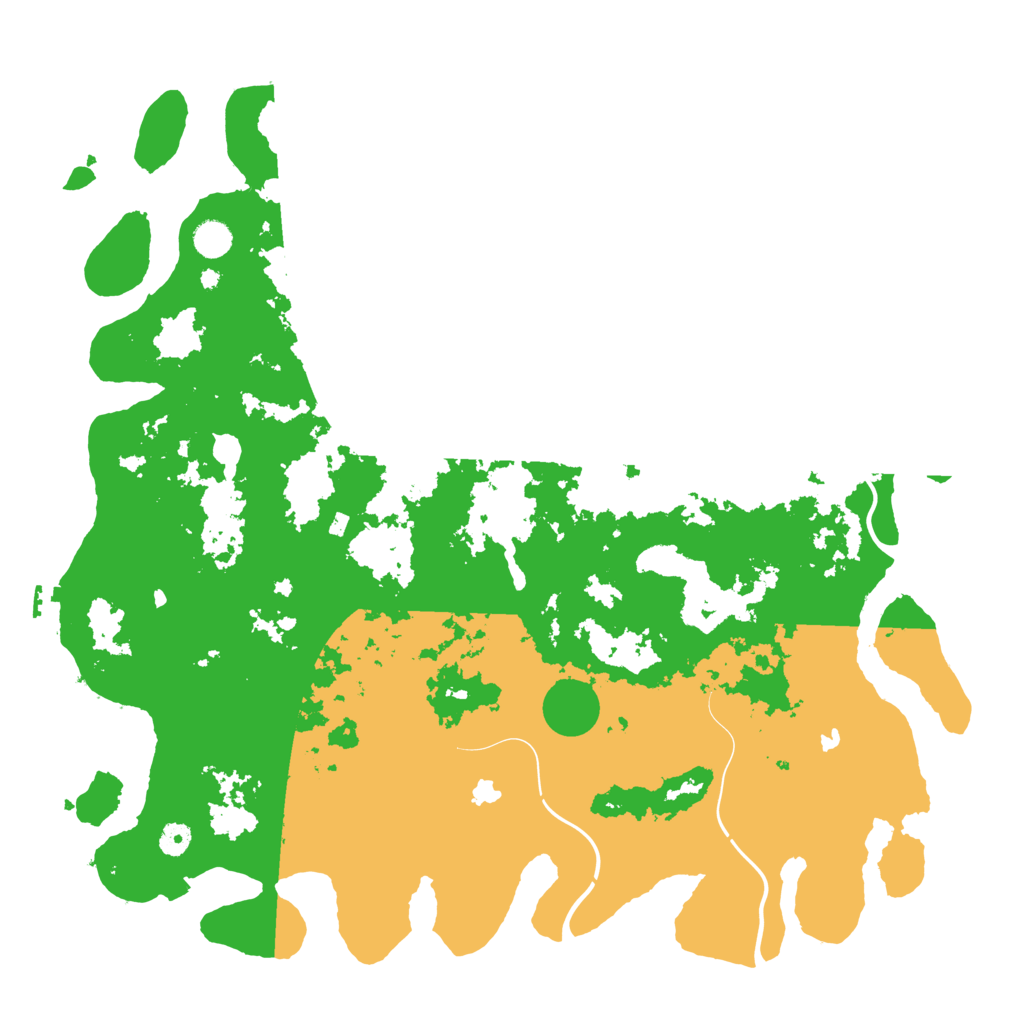 Biome Rust Map: Procedural Map, Size: 4750, Seed: 1992039002