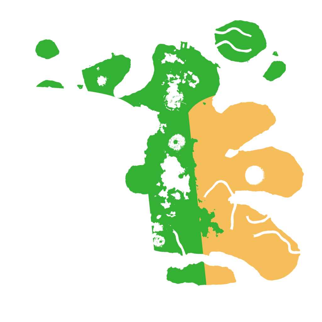 Biome Rust Map: Procedural Map, Size: 3000, Seed: 741989