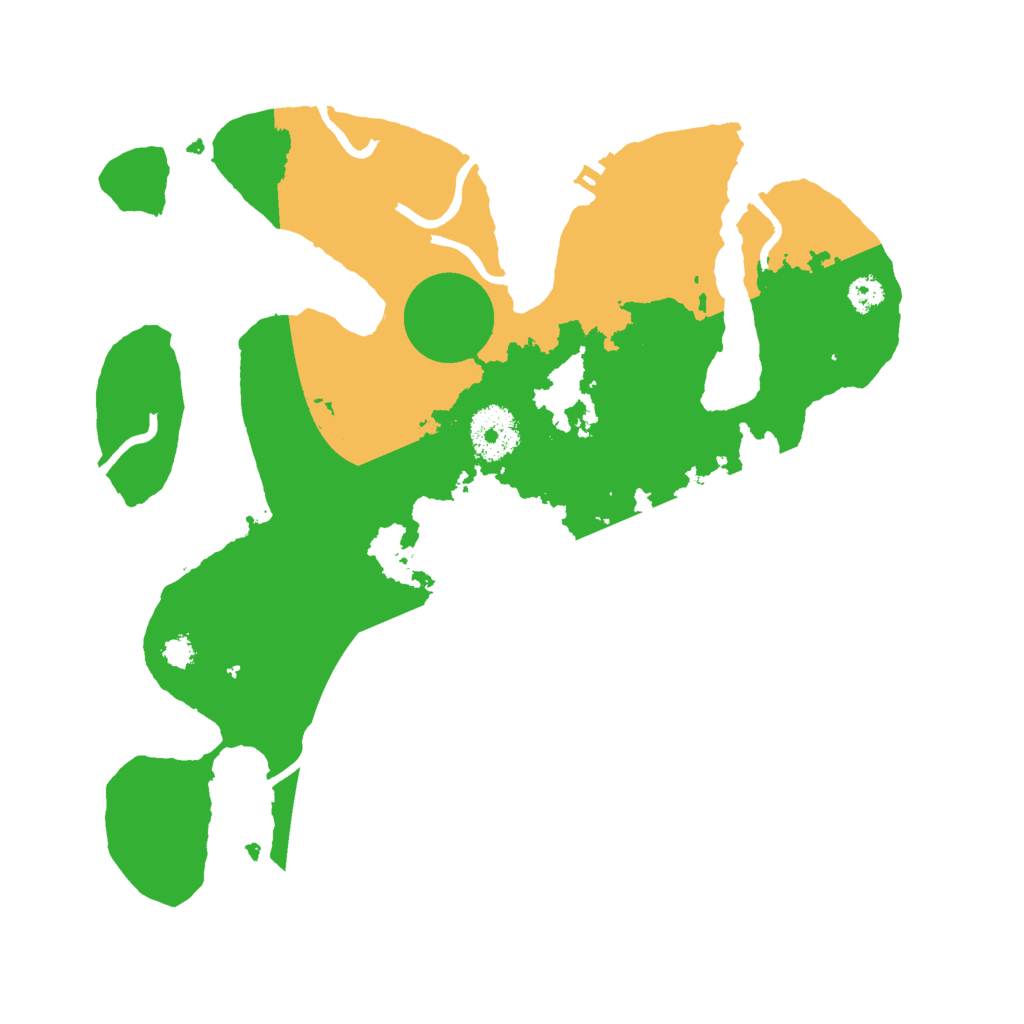 Biome Rust Map: Procedural Map, Size: 3000, Seed: 985273