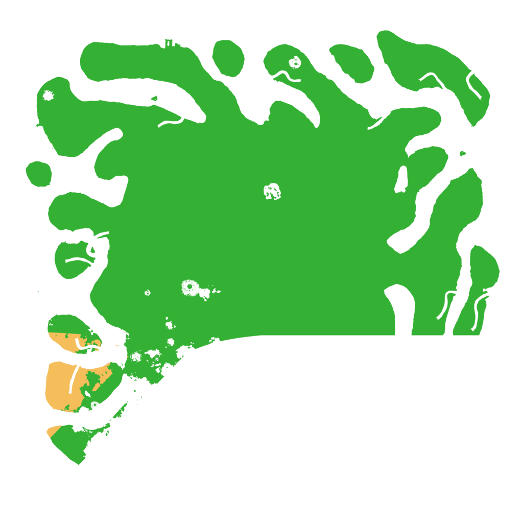 Biome Rust Map: Procedural Map, Size: 4500, Seed: 1880427980