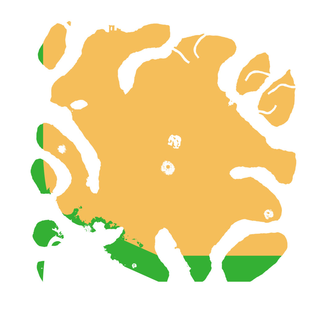 Biome Rust Map: Procedural Map, Size: 3500, Seed: 1953139963