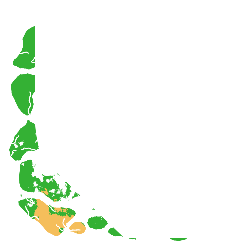 Biome Rust Map: Procedural Map, Size: 6000, Seed: 48321