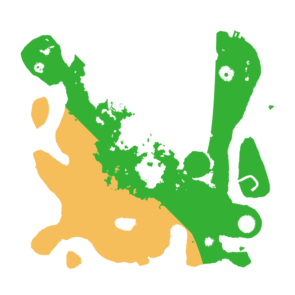 Biome Rust Map: Procedural Map, Size: 3000, Seed: 855309