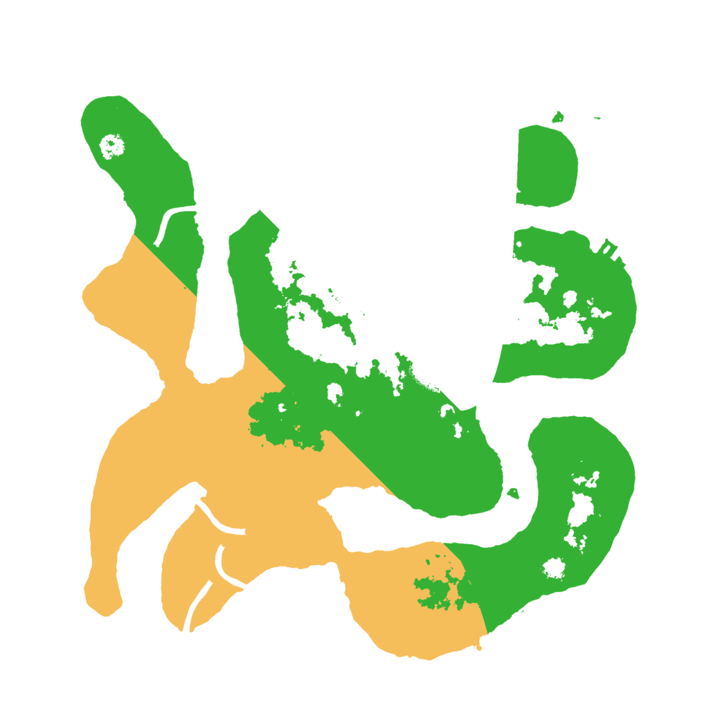 Biome Rust Map: Procedural Map, Size: 3000, Seed: 746813