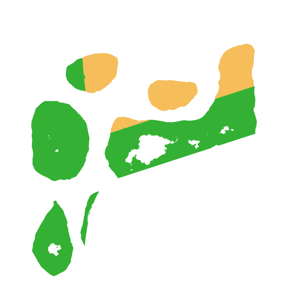 Biome Rust Map: Barren, Size: 2400, Seed: 767198737