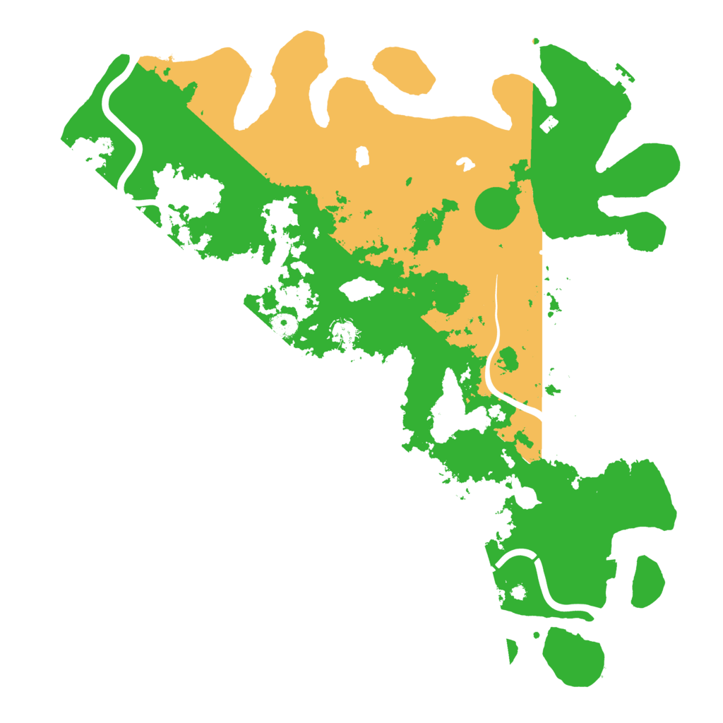 Biome Rust Map: Procedural Map, Size: 4500, Seed: 1433103221
