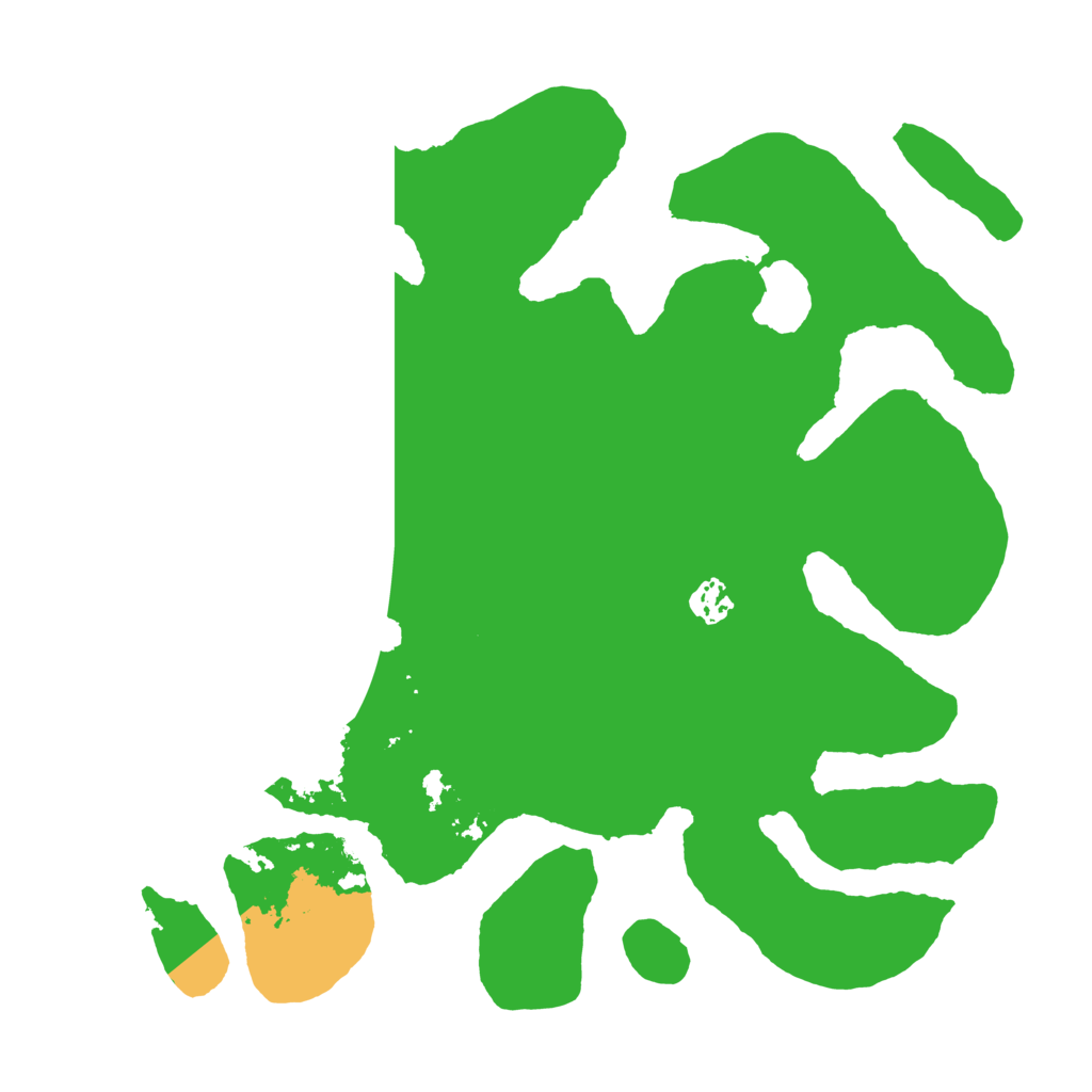 Biome Rust Map: Barren, Size: 3800, Seed: 20001