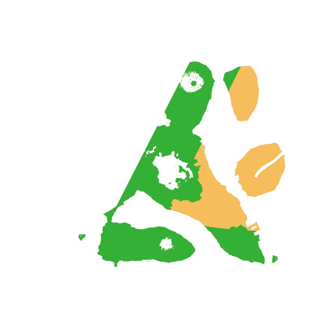 Biome Rust Map: Procedural Map, Size: 2300, Seed: 42