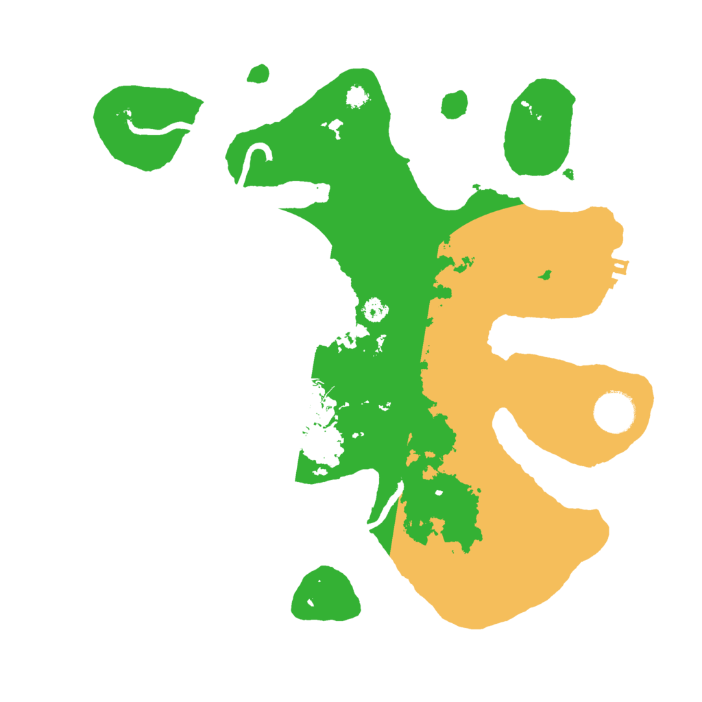 Biome Rust Map: Procedural Map, Size: 3000, Seed: 17717