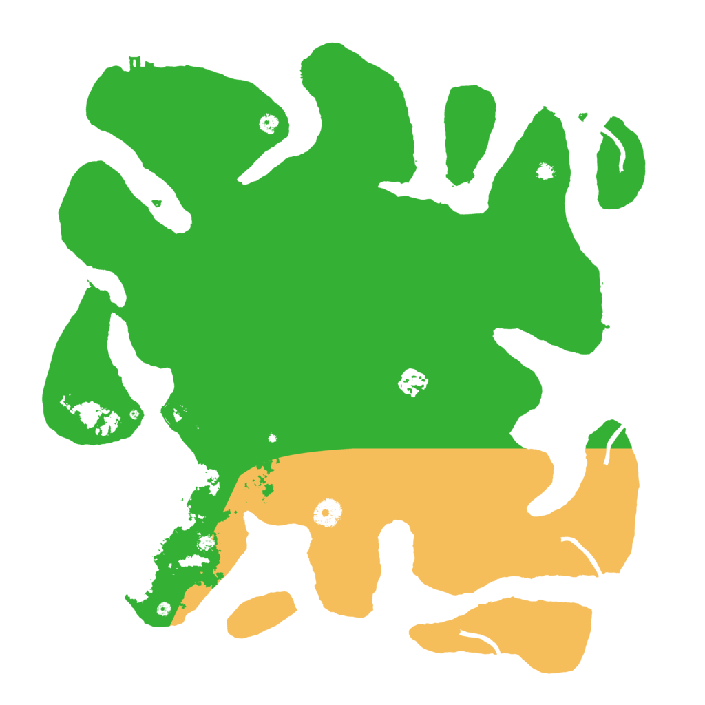 Biome Rust Map: Procedural Map, Size: 3850, Seed: 125