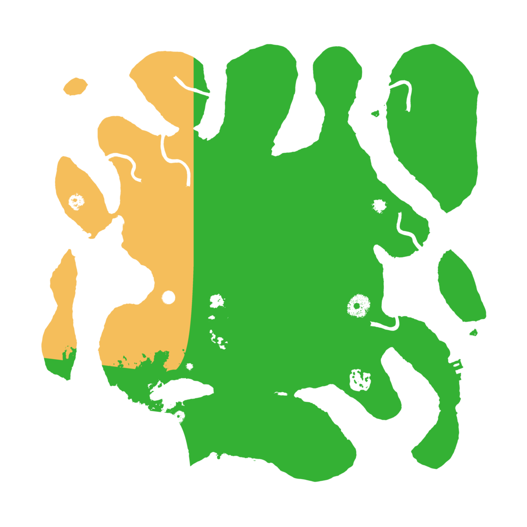 Biome Rust Map: Procedural Map, Size: 3500, Seed: 1827337478