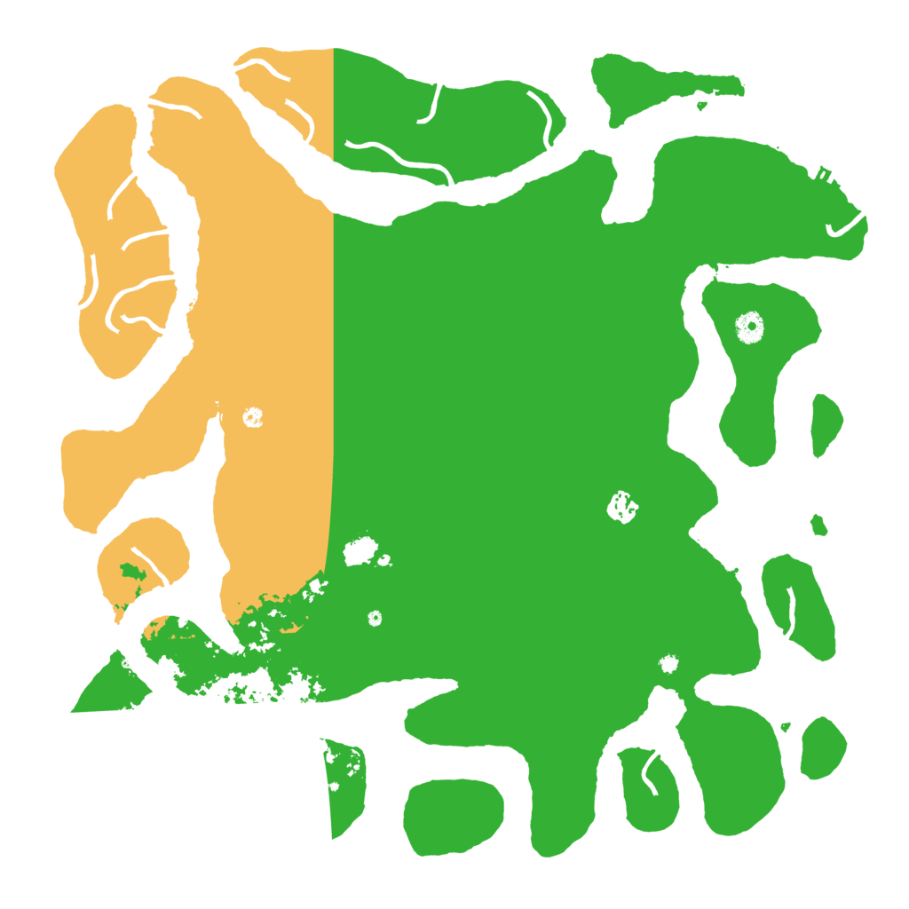 Biome Rust Map: Procedural Map, Size: 4500, Seed: 2073982745