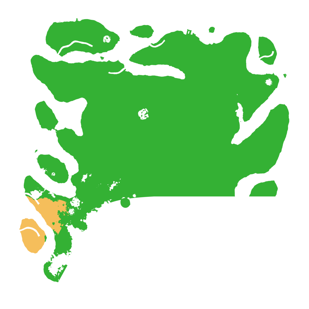 Biome Rust Map: Procedural Map, Size: 4300, Seed: 712372