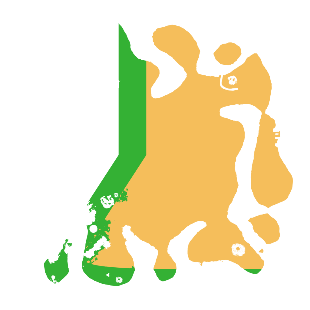 Biome Rust Map: Procedural Map, Size: 3500, Seed: 1208395862