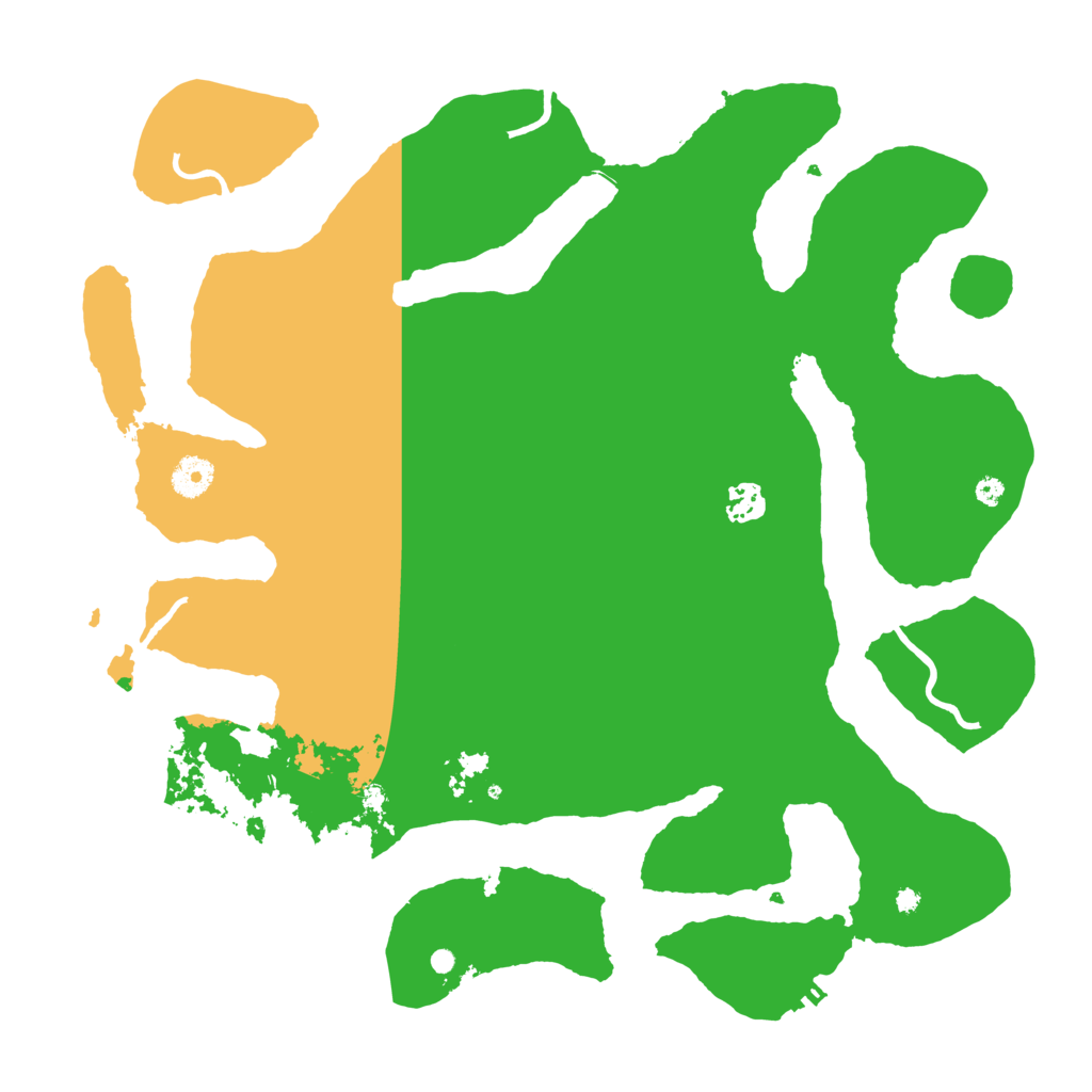 Biome Rust Map: Procedural Map, Size: 4000, Seed: 2033638459