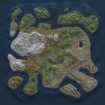 Thumbnail Rust Map: Procedural Map, Size: 4000, Seed: 62973, 16 Monuments