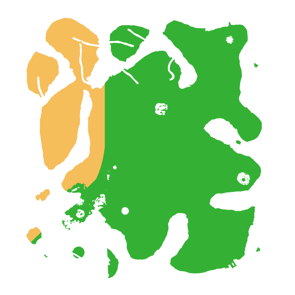 Biome Rust Map: Procedural Map, Size: 3500, Seed: 2369082