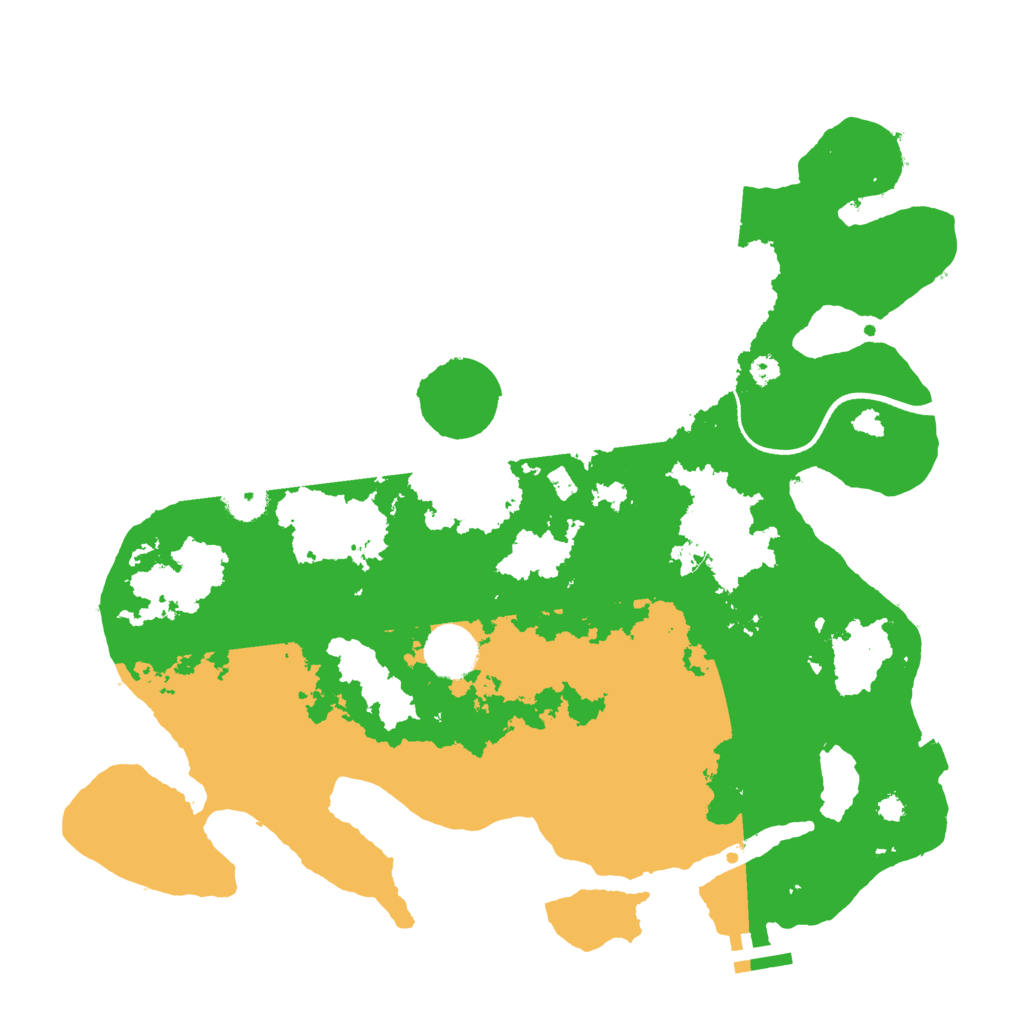 Biome Rust Map: Procedural Map, Size: 3550, Seed: 852489