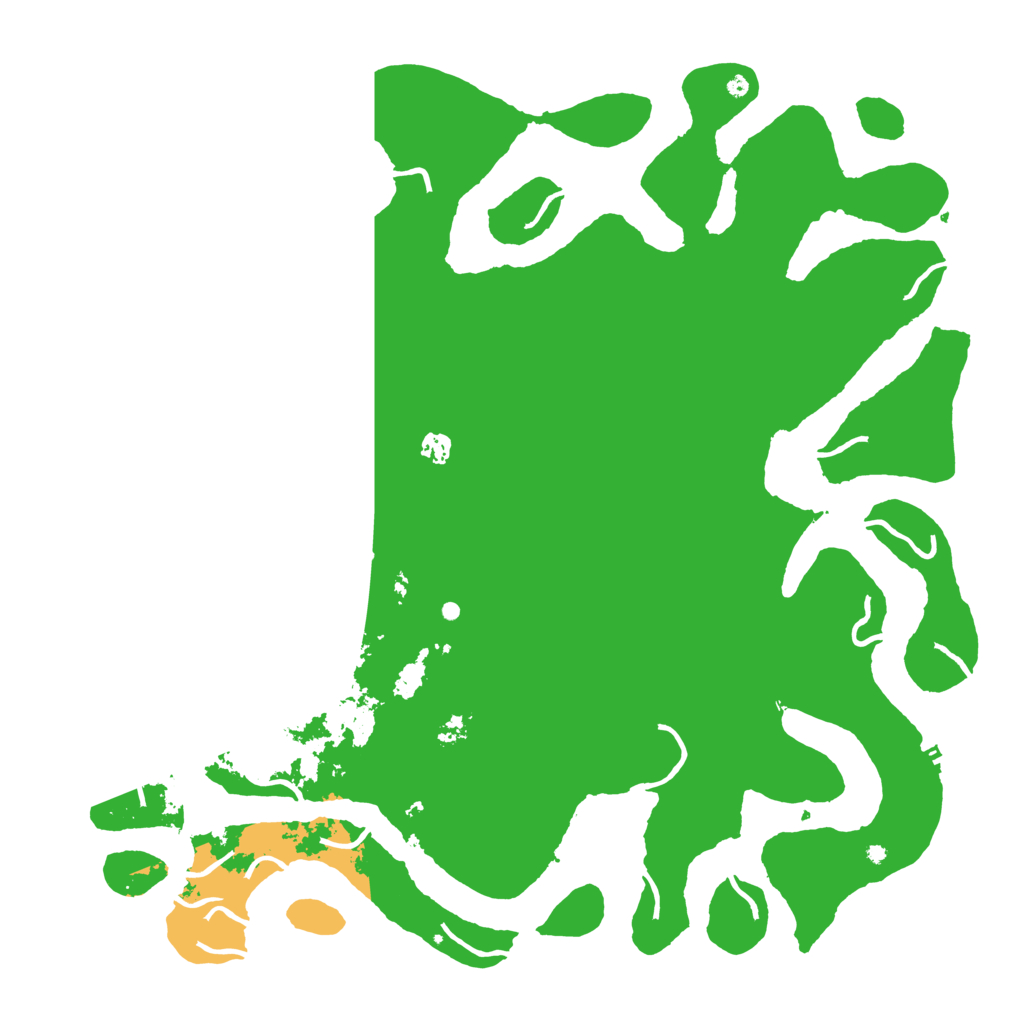 Biome Rust Map: Procedural Map, Size: 5000, Seed: 135702468