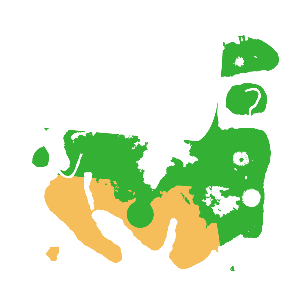 Biome Rust Map: Procedural Map, Size: 3000, Seed: 956647870