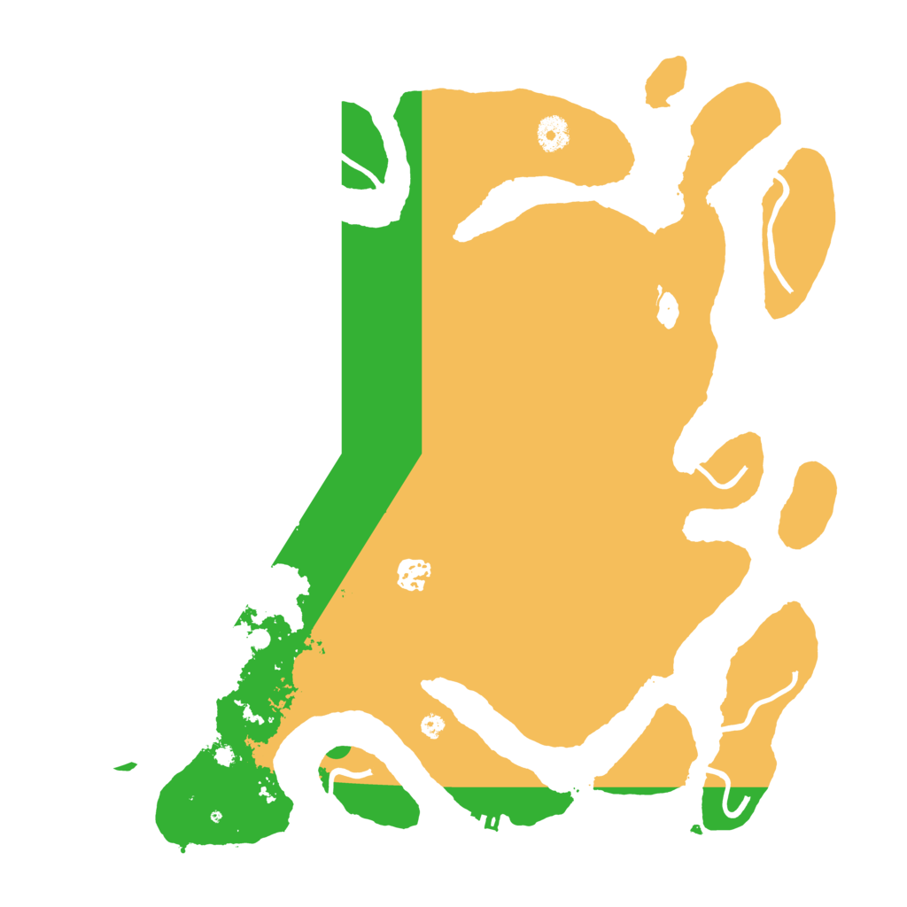Biome Rust Map: Procedural Map, Size: 4000, Seed: 6173338