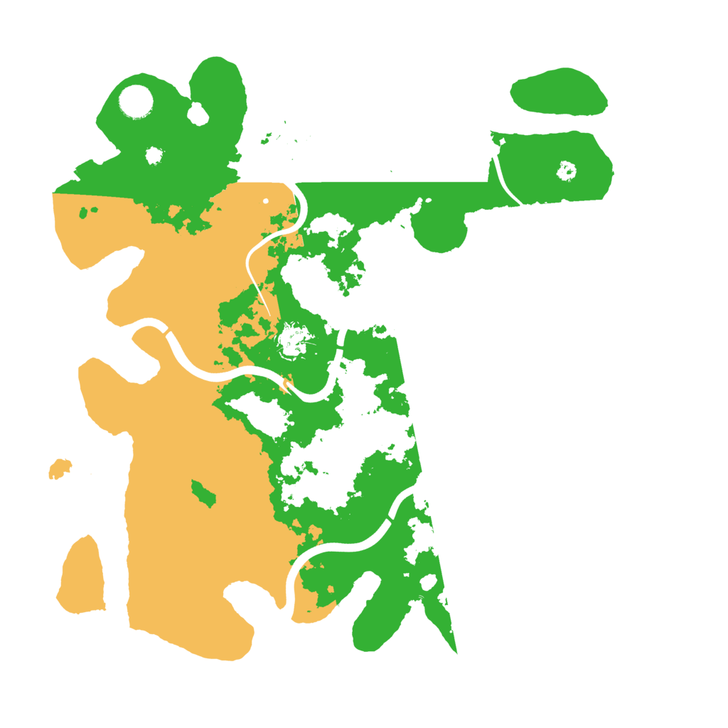 Biome Rust Map: Procedural Map, Size: 3800, Seed: 2094406910