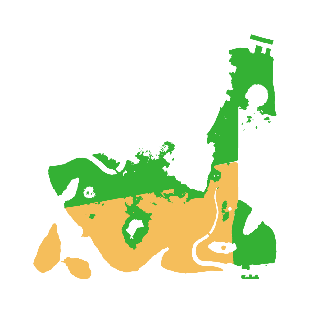 Biome Rust Map: Procedural Map, Size: 2750, Seed: 657832