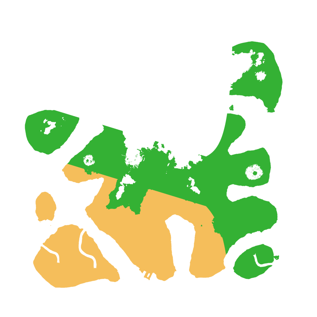 Biome Rust Map: Procedural Map, Size: 3000, Seed: 861392