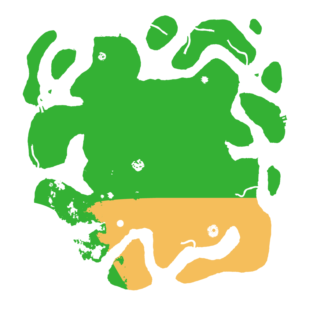 Biome Rust Map: Procedural Map, Size: 4000, Seed: 5523