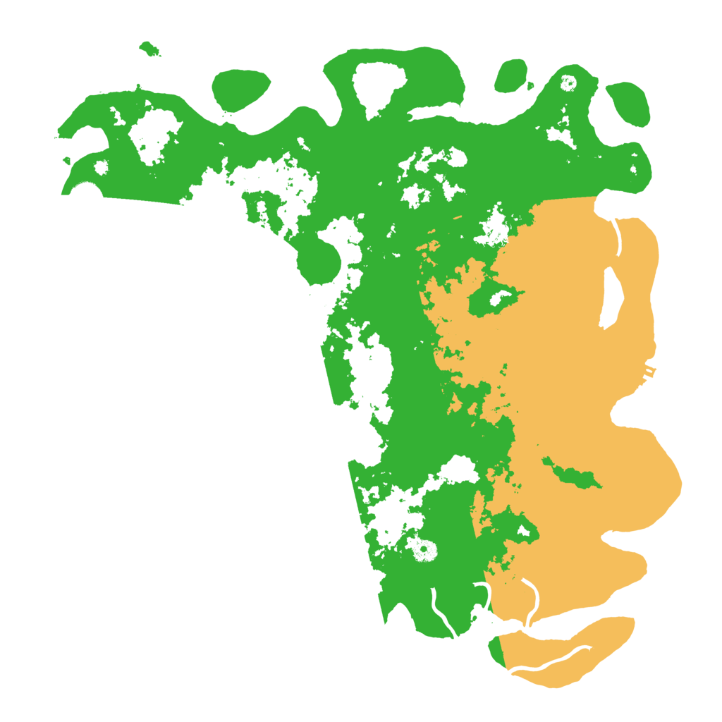 Biome Rust Map: Procedural Map, Size: 4511, Seed: 2096855766