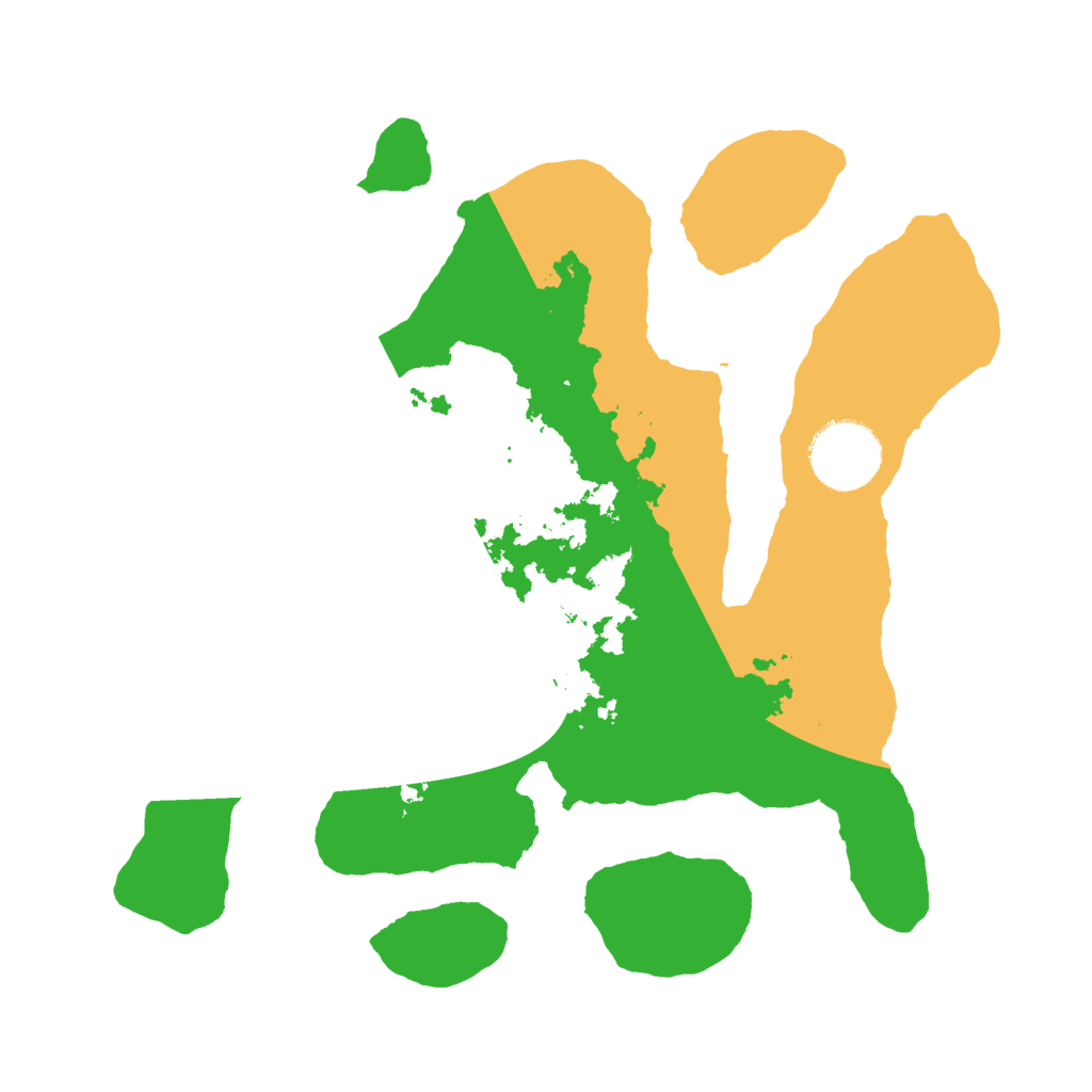 Biome Rust Map: Barren, Size: 2750, Seed: 6161257