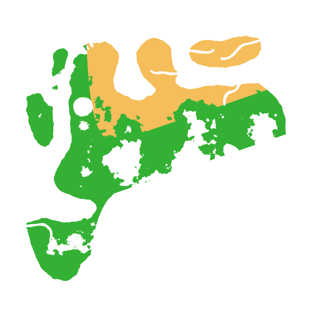 Biome Rust Map: Procedural Map, Size: 3000, Seed: 967541