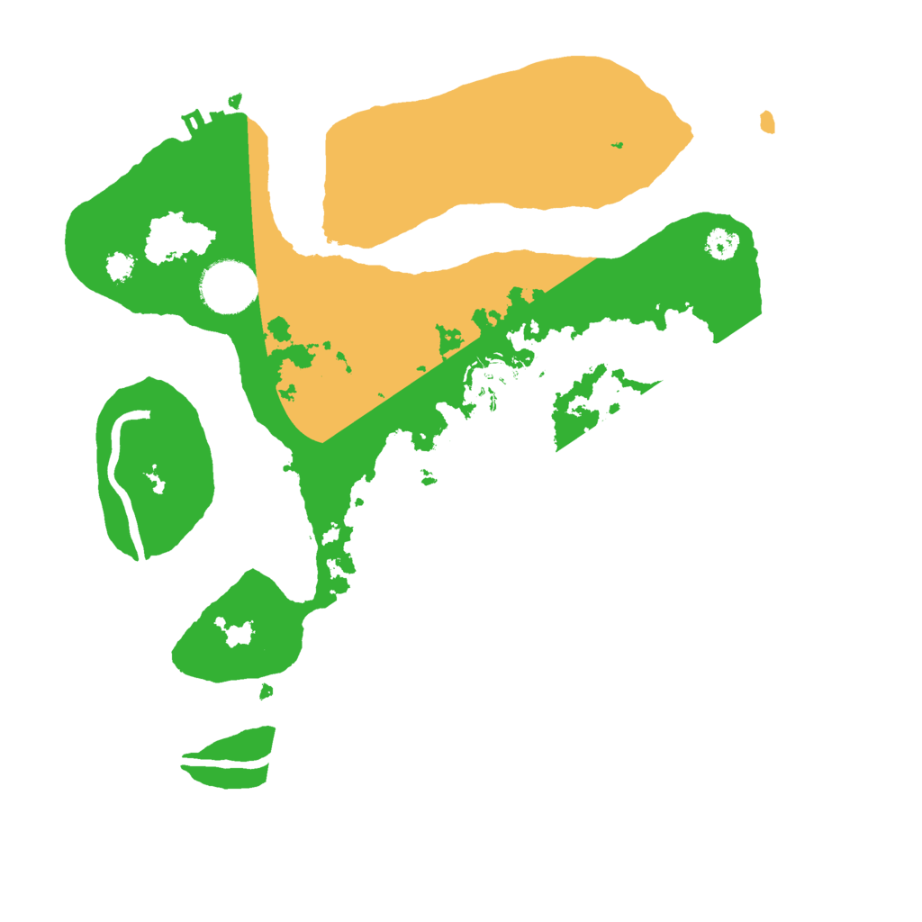 Biome Rust Map: Procedural Map, Size: 3000, Seed: 746461