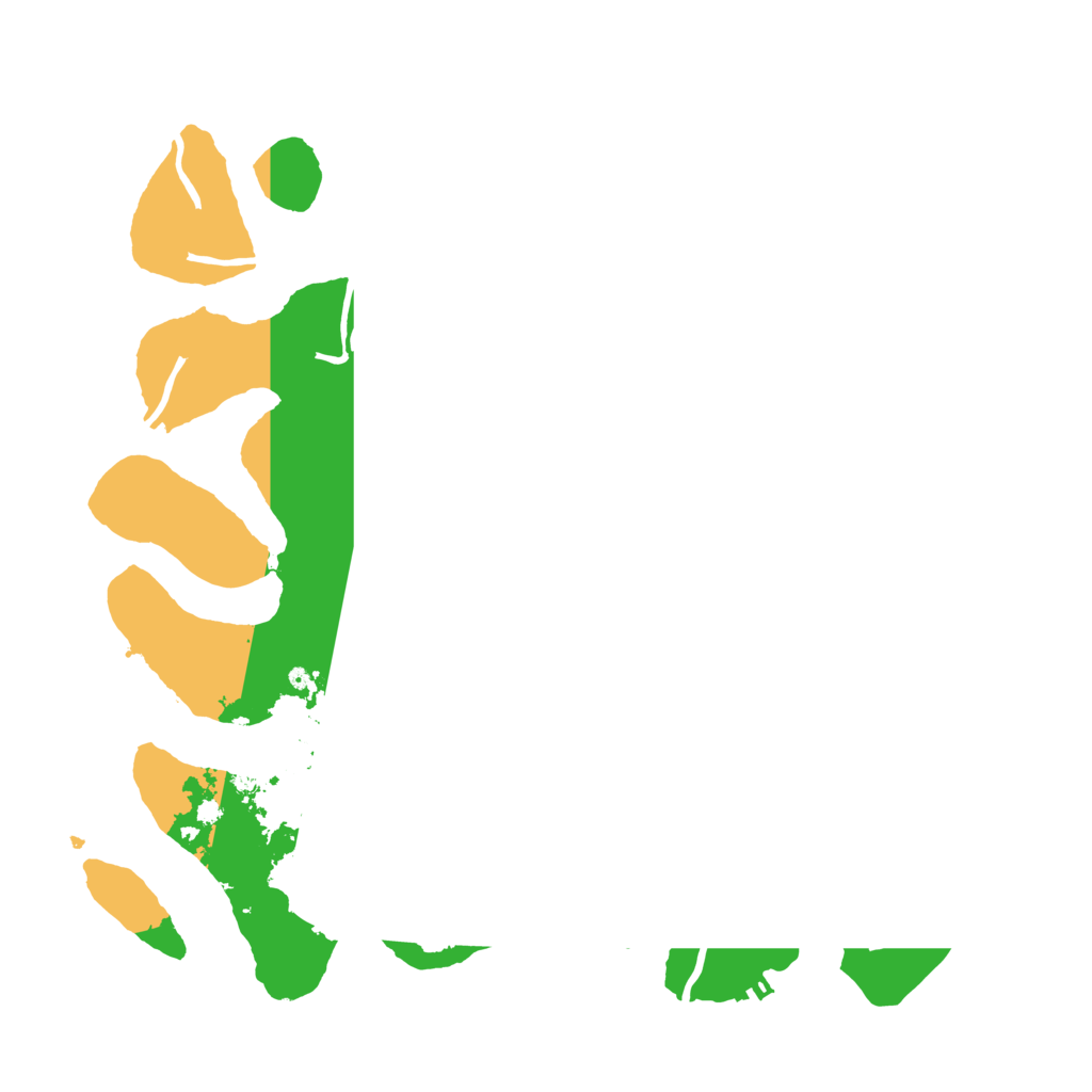 Biome Rust Map: Procedural Map, Size: 3850, Seed: 172154663