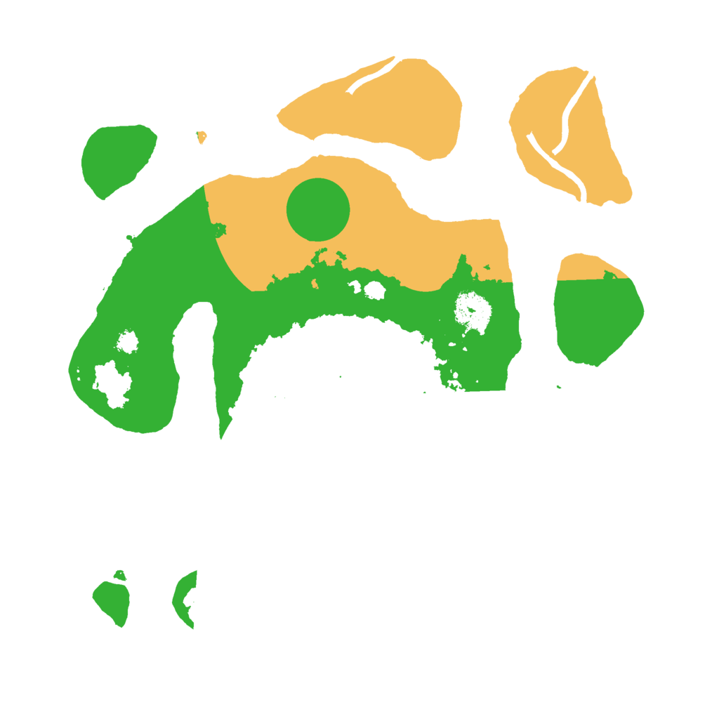 Biome Rust Map: Procedural Map, Size: 3000, Seed: 823597