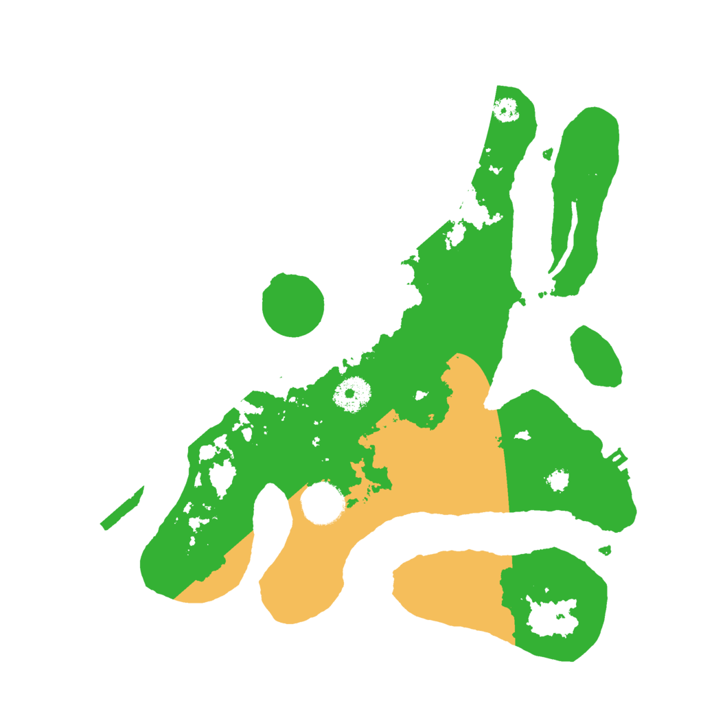 Biome Rust Map: Procedural Map, Size: 3000, Seed: 282