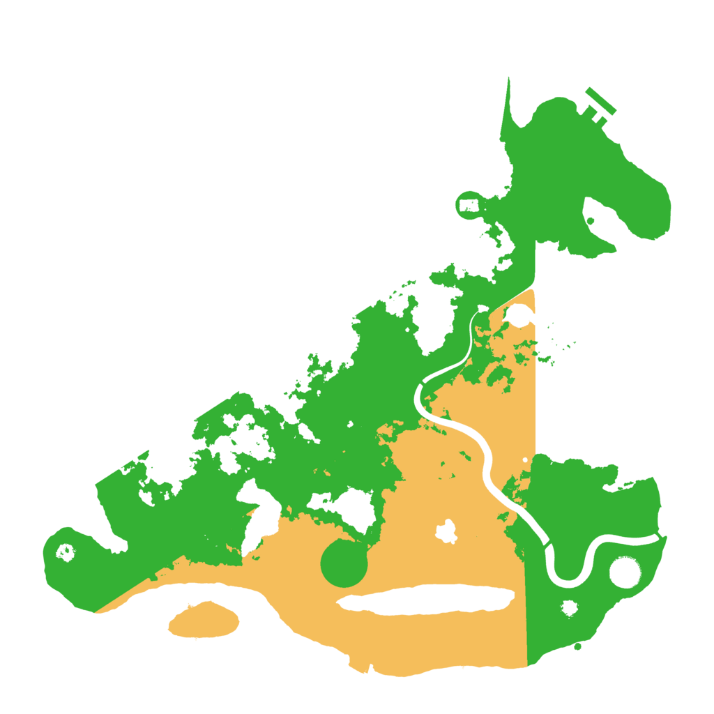 Biome Rust Map: Procedural Map, Size: 4000, Seed: 343806779