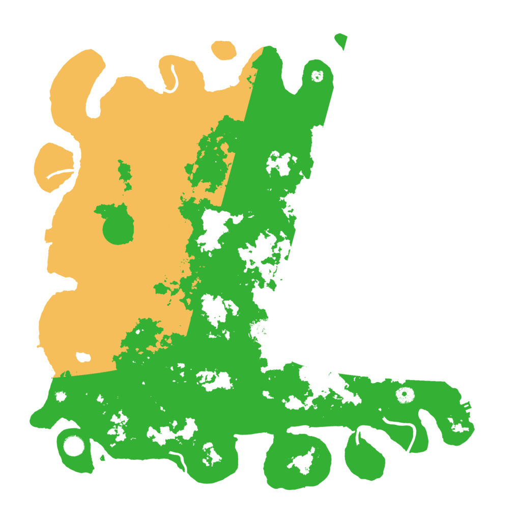Biome Rust Map: Procedural Map, Size: 4500, Seed: 527421722