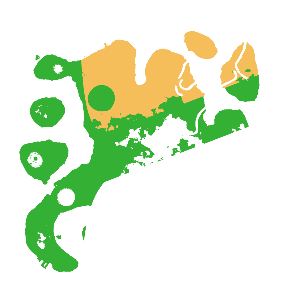 Biome Rust Map: Procedural Map, Size: 3000, Seed: 974065