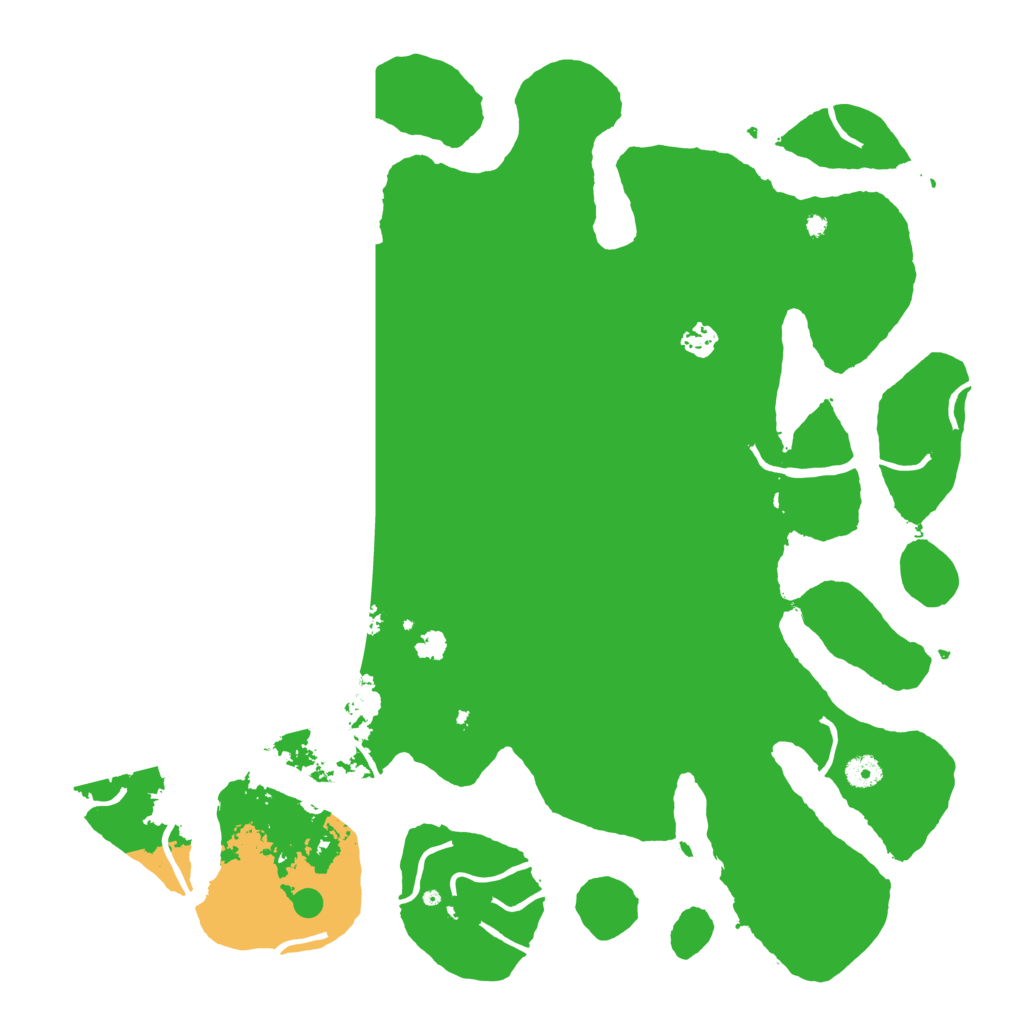 Biome Rust Map: Procedural Map, Size: 4500, Seed: 22165493