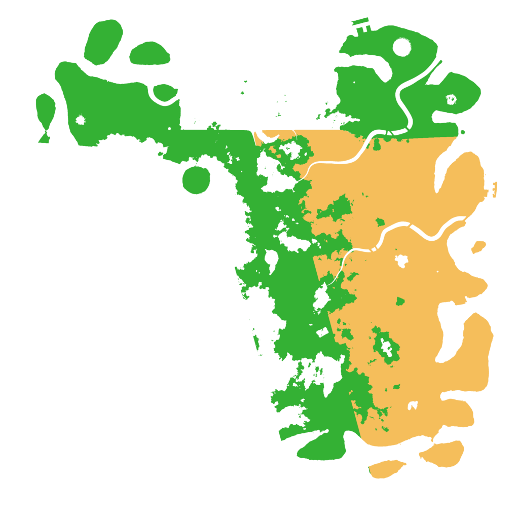 Biome Rust Map: Procedural Map, Size: 5000, Seed: 1934336