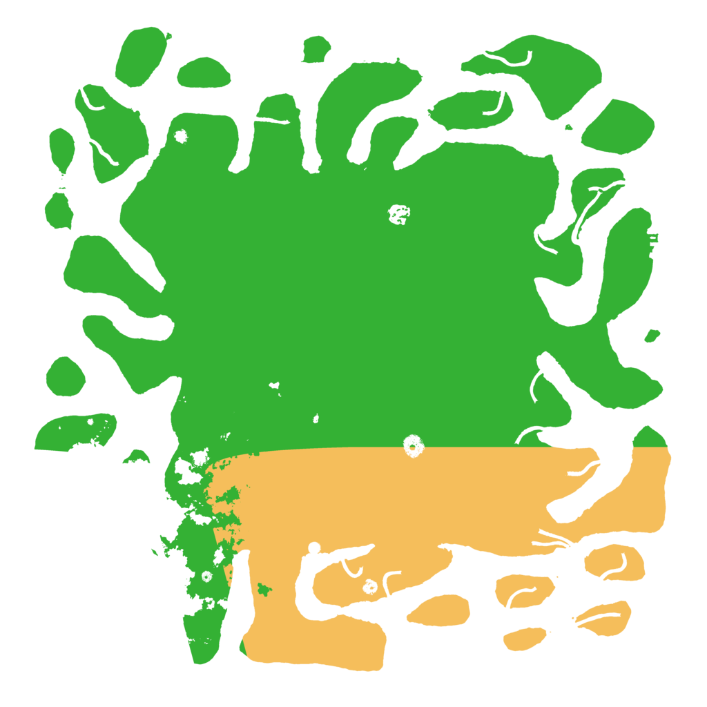 Biome Rust Map: Procedural Map, Size: 5000, Seed: 1934336