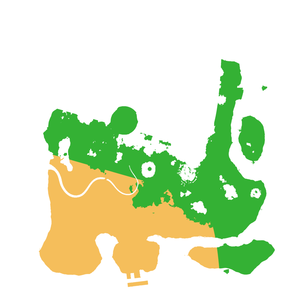 Biome Rust Map: Procedural Map, Size: 3000, Seed: 780362