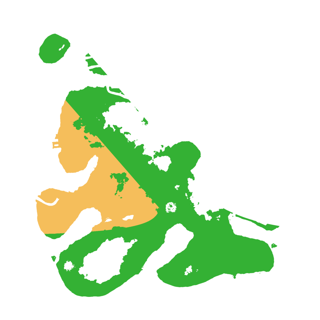 Biome Rust Map: Procedural Map, Size: 3000, Seed: 503958