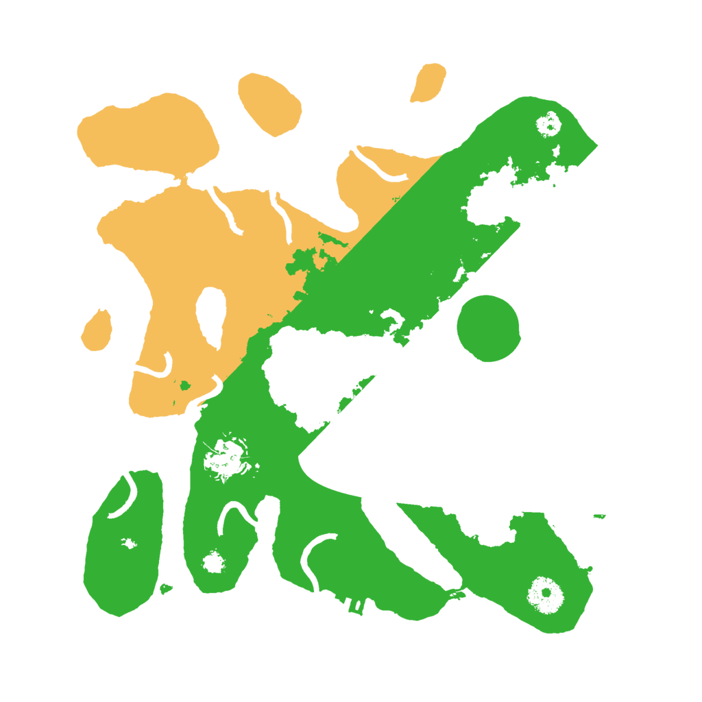 Biome Rust Map: Procedural Map, Size: 3000, Seed: 297632