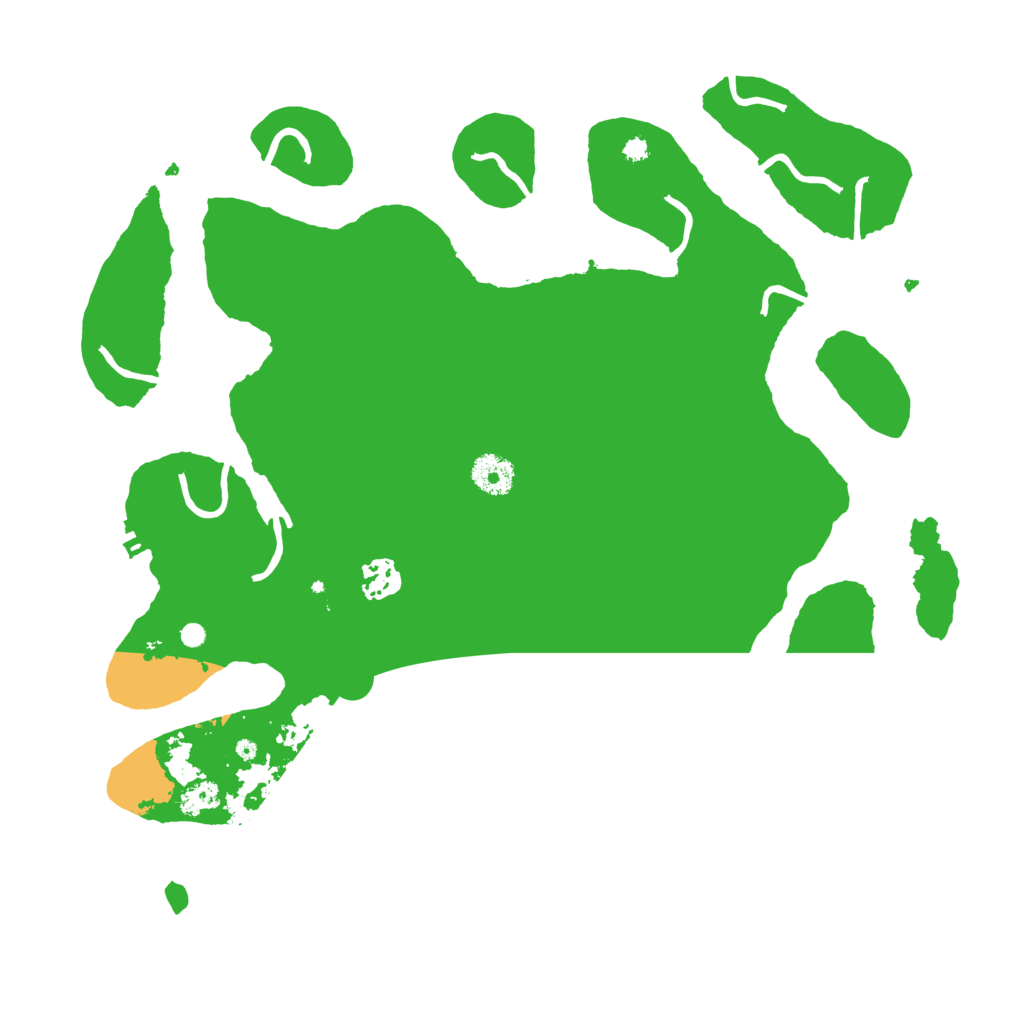 Biome Rust Map: Procedural Map, Size: 3700, Seed: 190824148