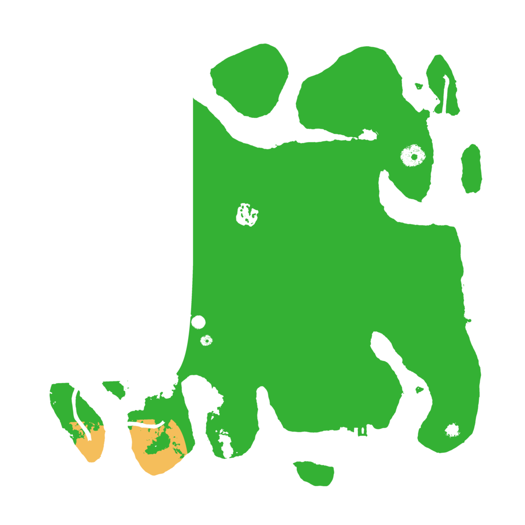 Biome Rust Map: Procedural Map, Size: 3500, Seed: 1895133001