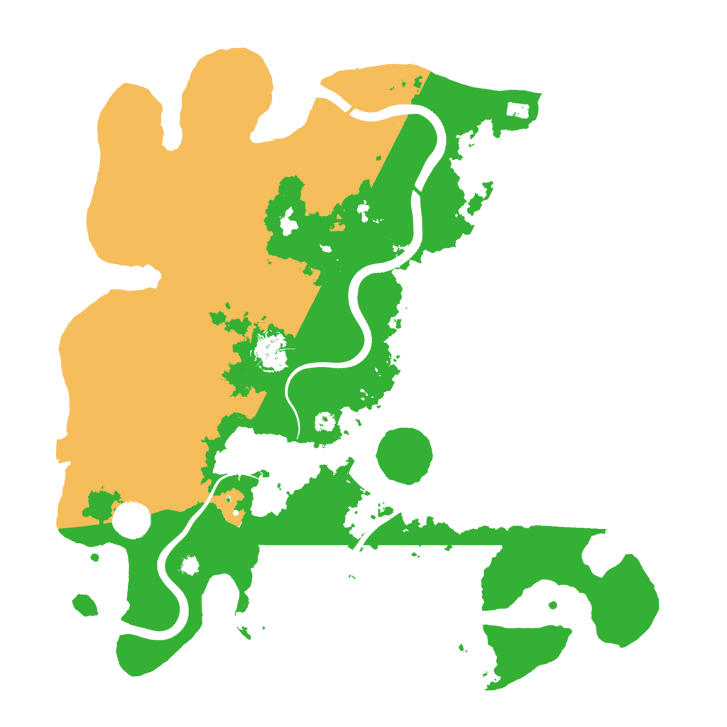 Biome Rust Map: Procedural Map, Size: 3550, Seed: 113373
