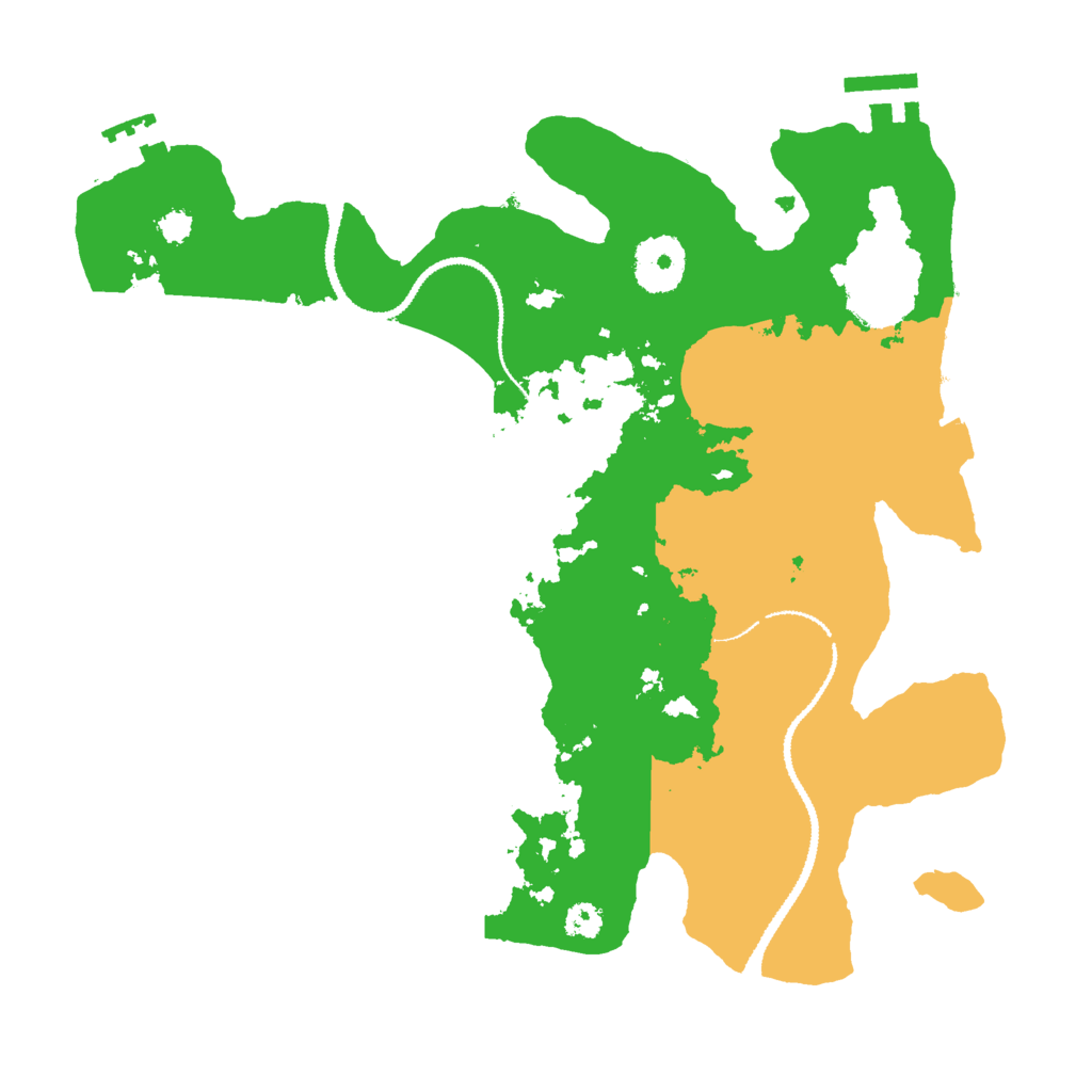Biome Rust Map: Procedural Map, Size: 3000, Seed: 147258369