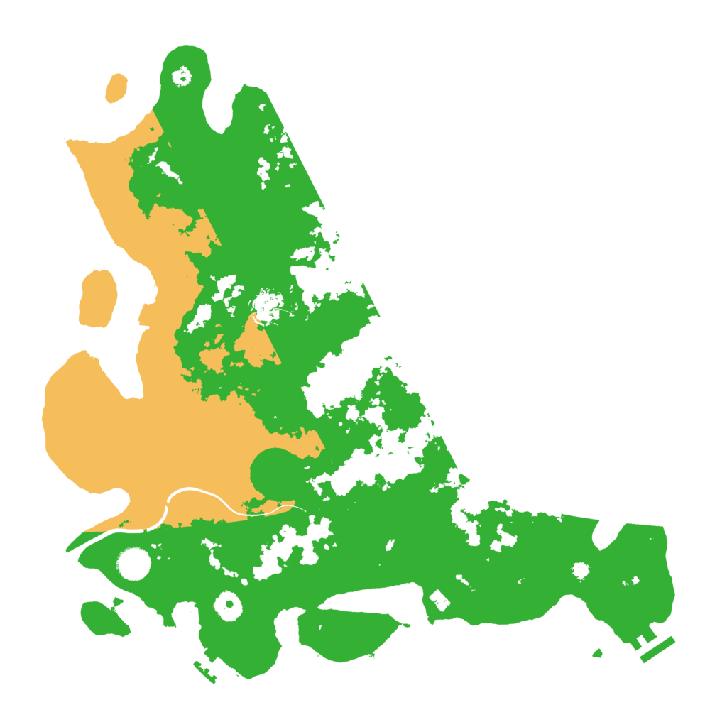 Biome Rust Map: Procedural Map, Size: 3850, Seed: 79175761